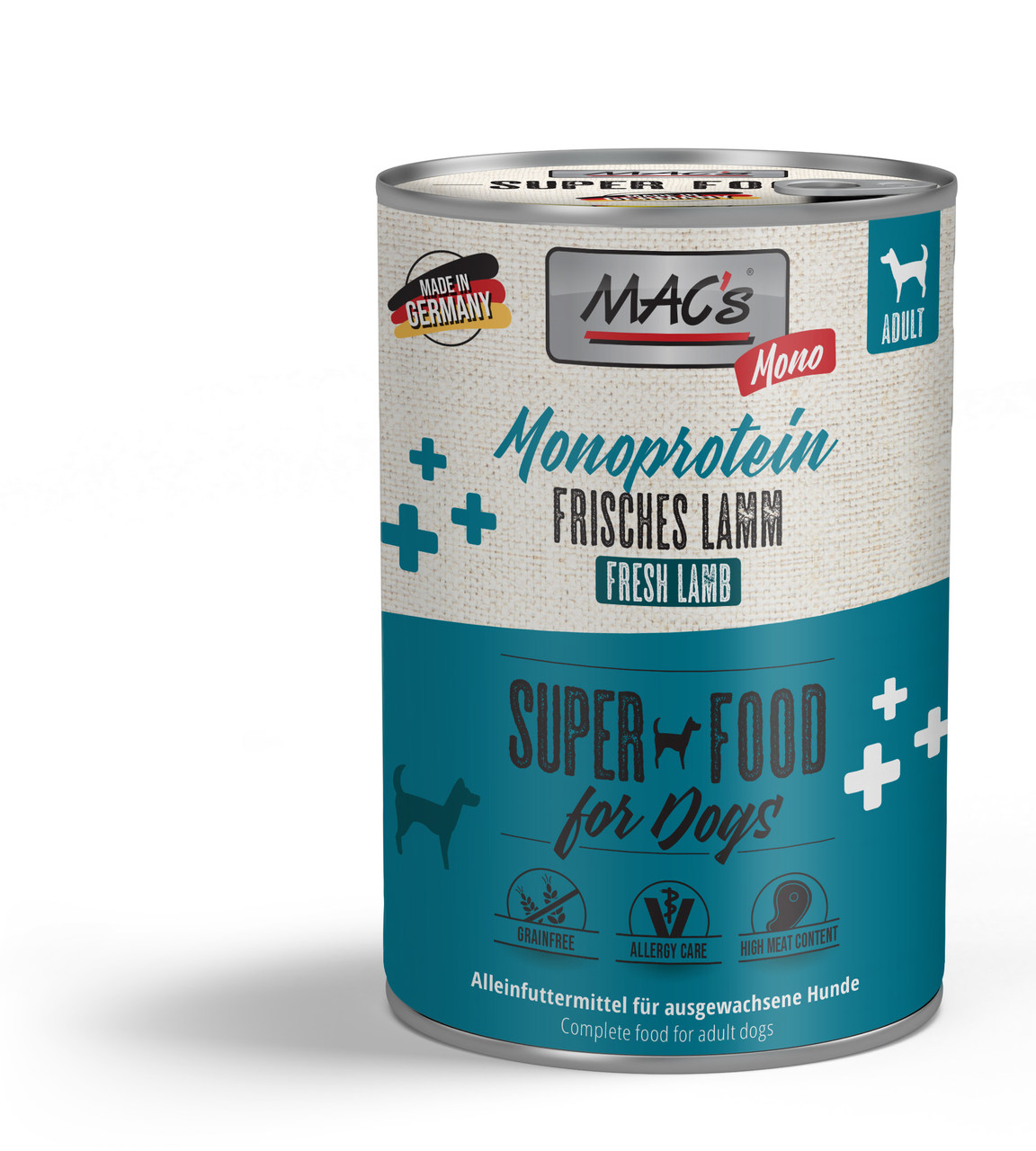 MAC's Dog Mono frisches Lamm 400g