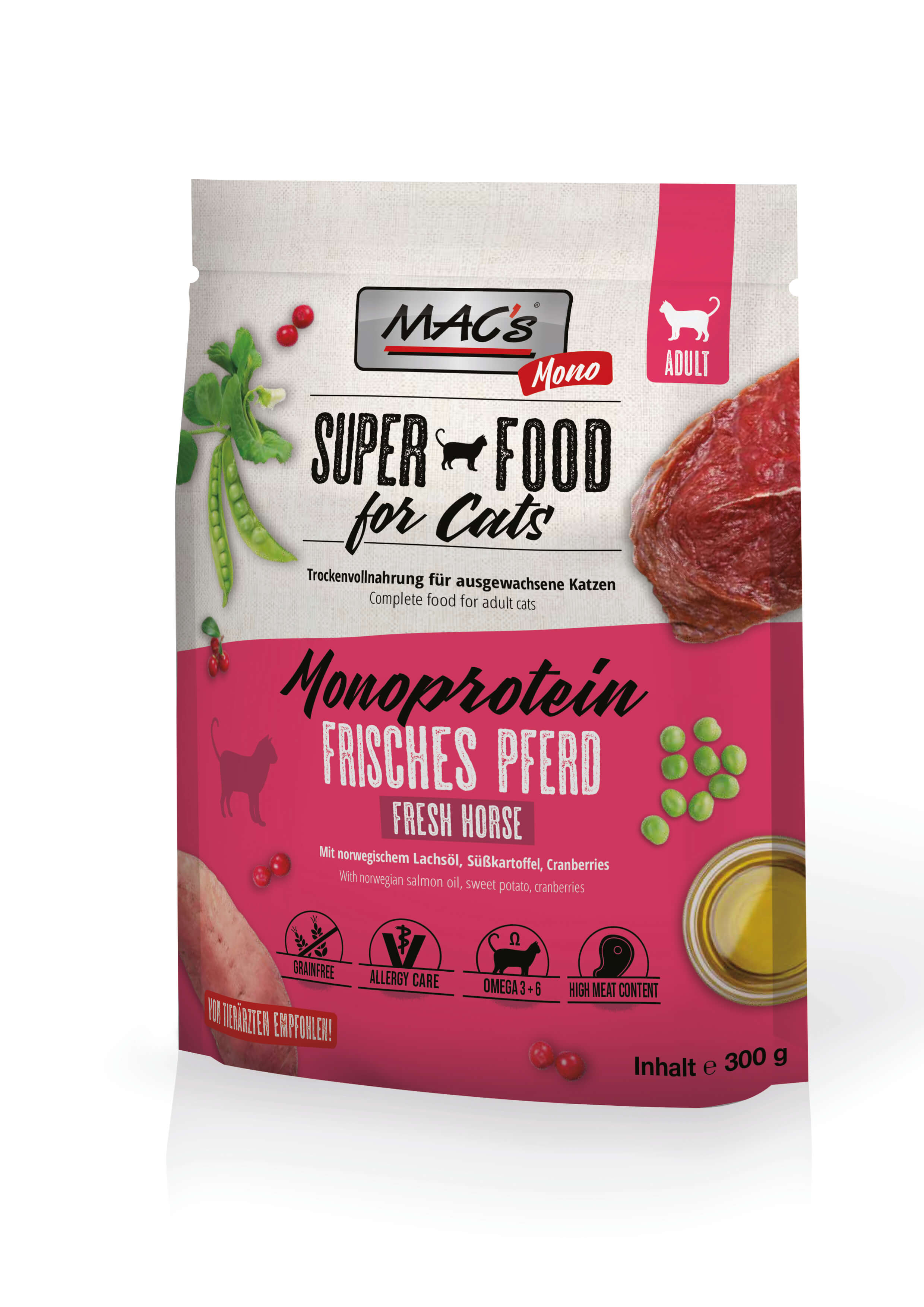 MAC's Cat Mono frisches Pferd 300g