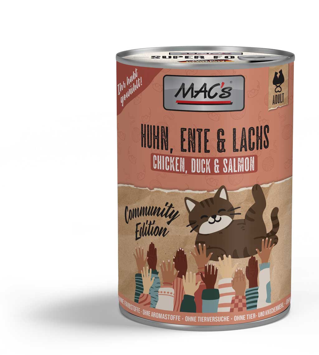 MAC's Cat Huhn, Ente & Lachs 400g *NEU*