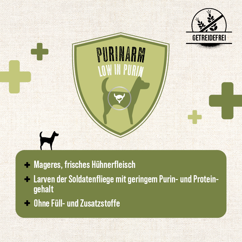 MAC's Dog Vetcare Purinarm Huhn & Insekt 400g