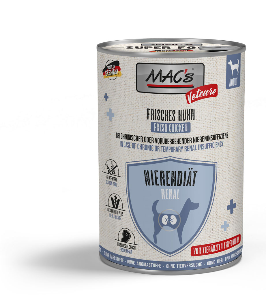 MAC's Dog Vetcare Nierendiät Huhn 400g