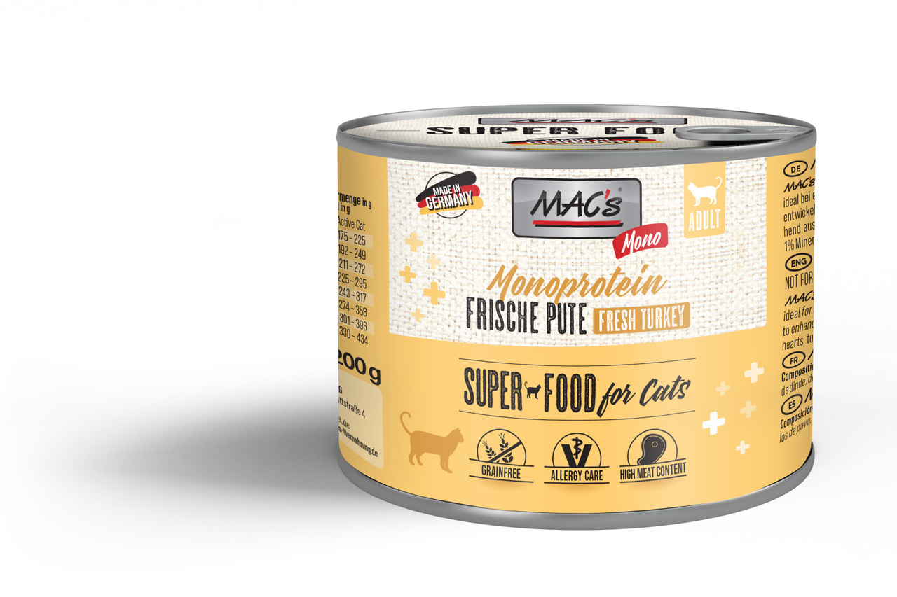 MAC's Cat Mono frische Pute 200g