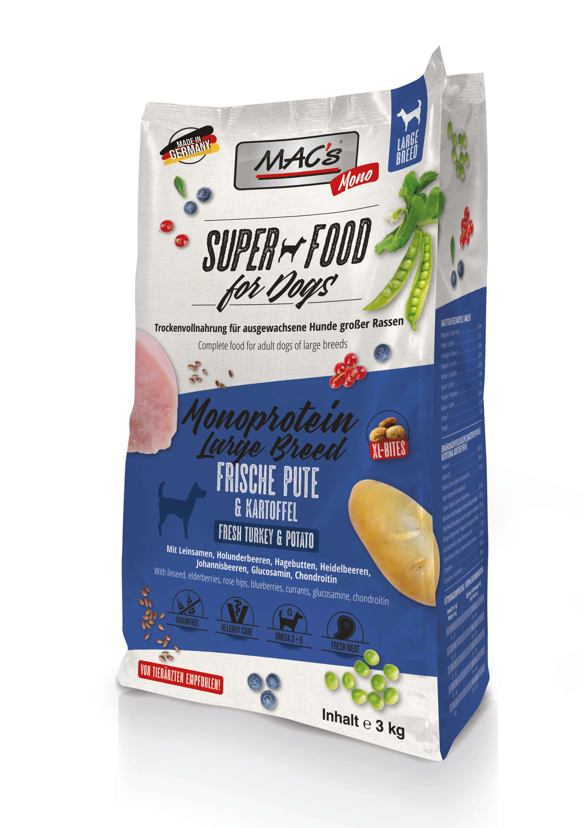 MAC's Dog Mono Large Breed 3kg