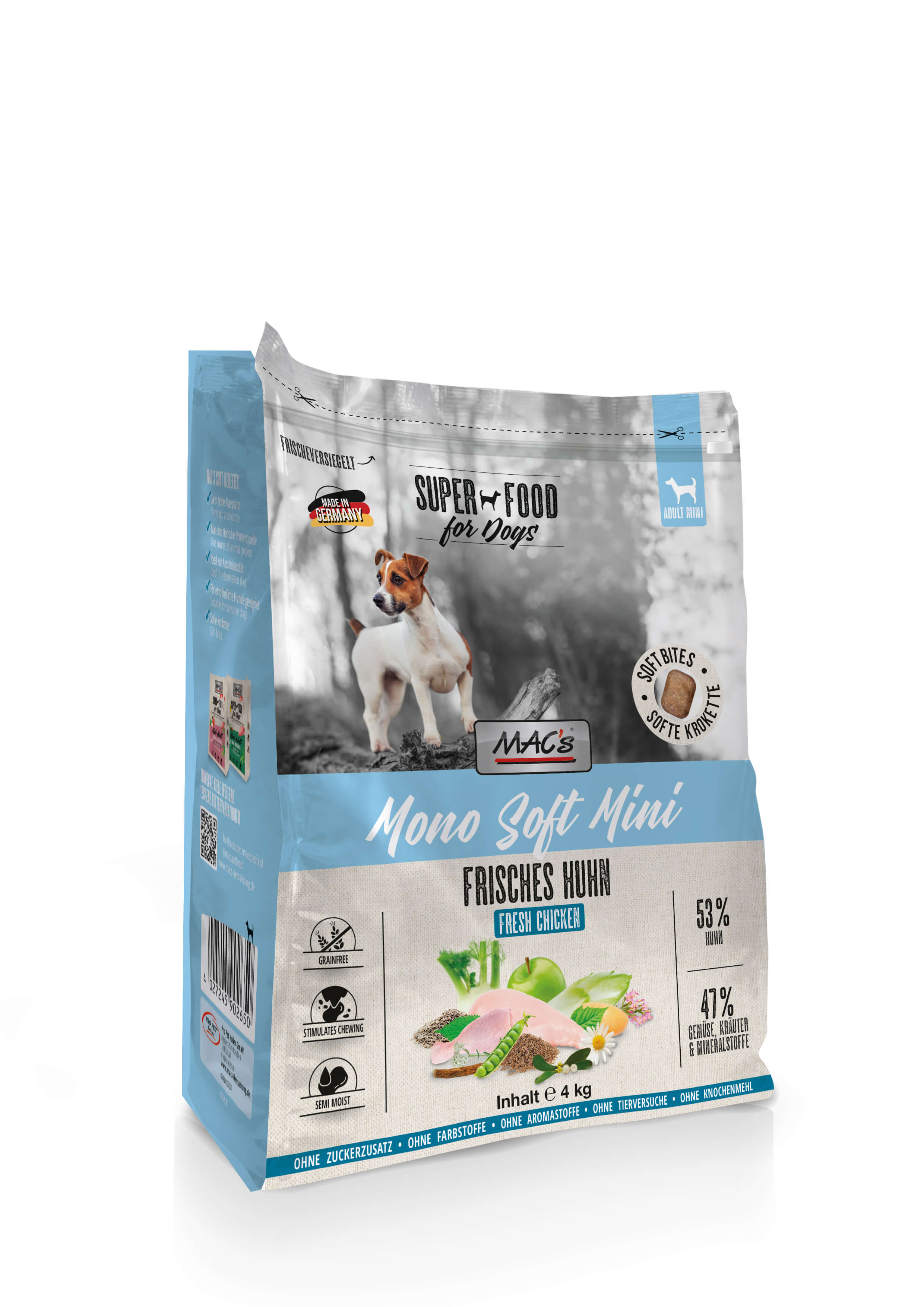 MAC's Dog Mono Soft Mini - Frisches Huhn 4kg