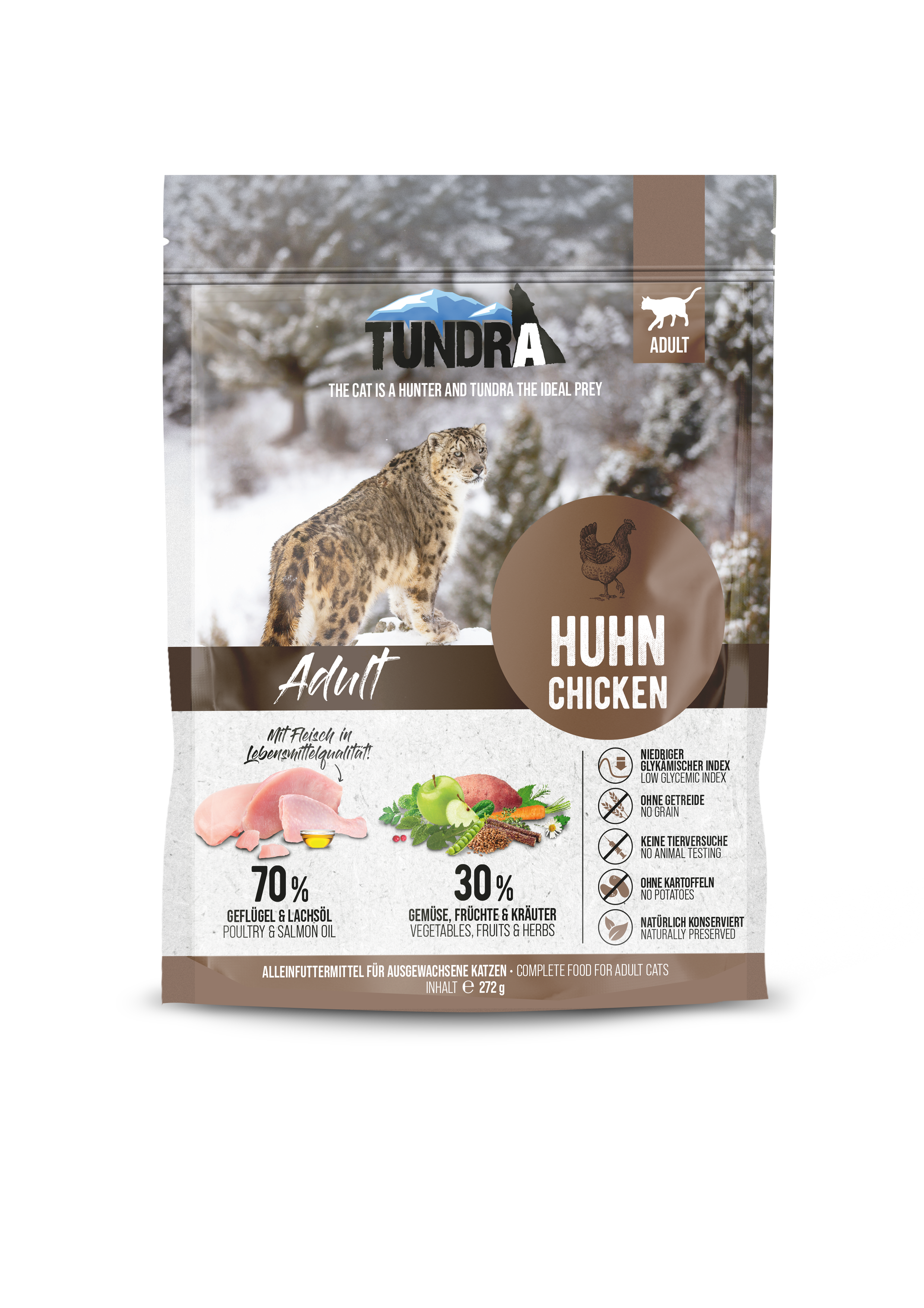 Tundra Cat Huhn 272g