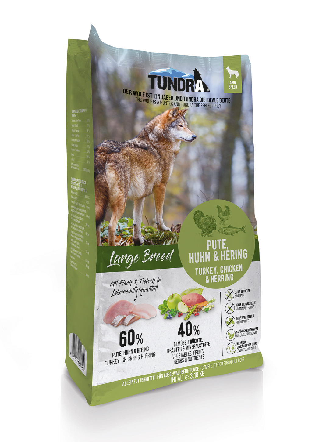 Tundra Dog Large Breed 3,18kg