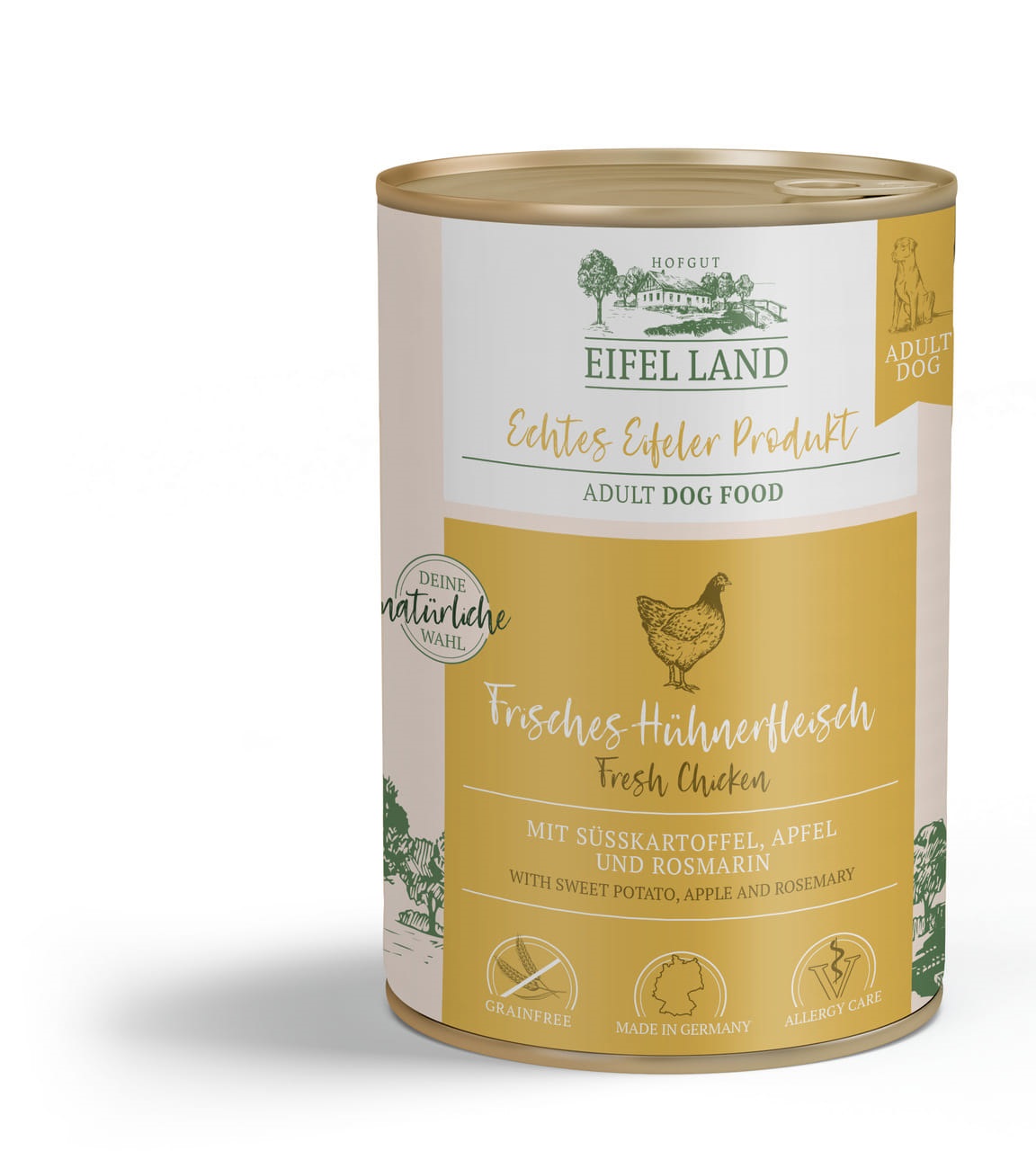 Eifel Land Dog frisches Hühnerfleisch  800g