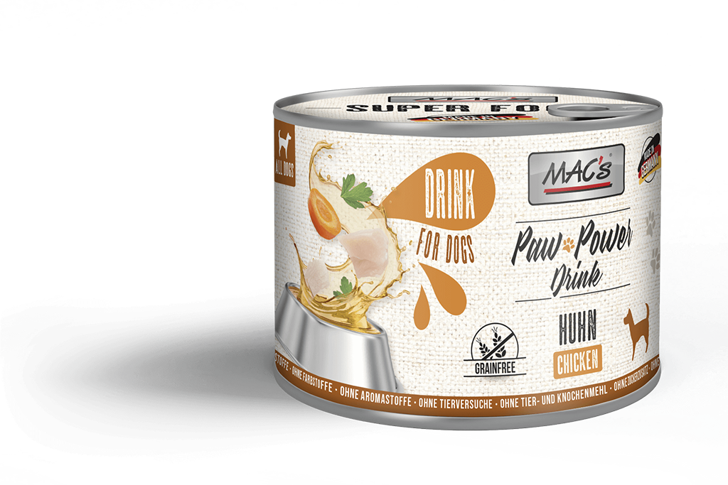 MAC's Dog Paw Power Drink Huhn 185g