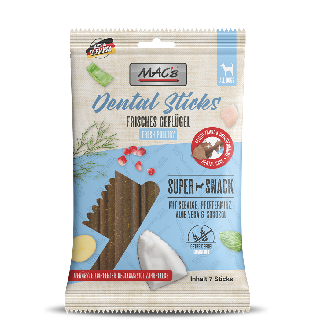 MAC's Dog Dental Sticks Geflügel 180g