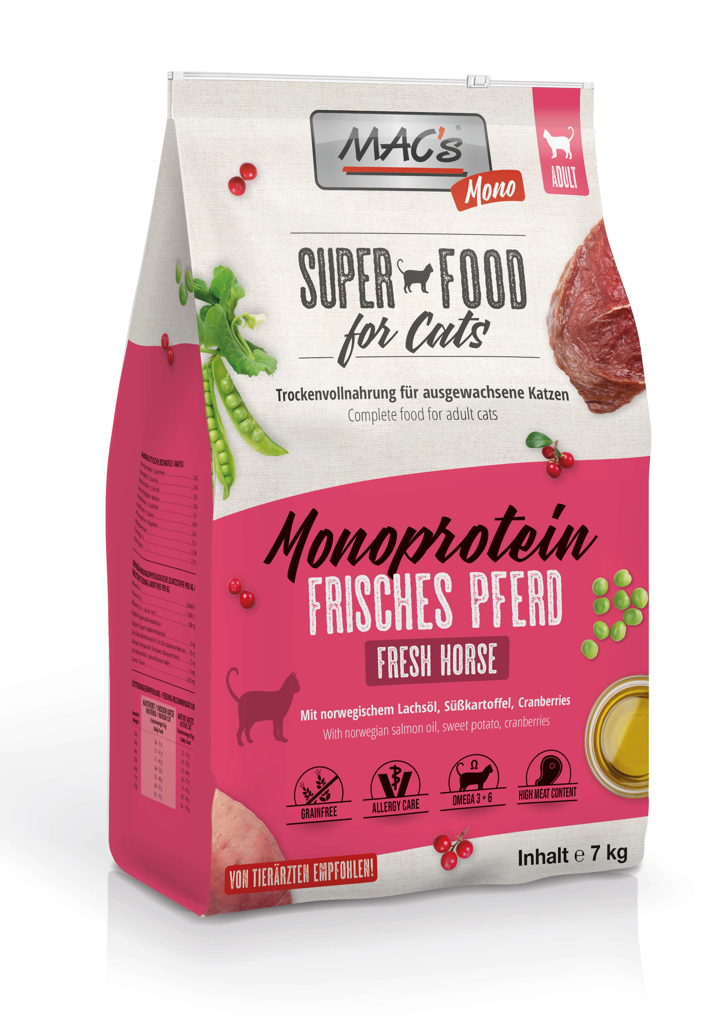 MAC's Cat Mono frisches Pferd 7kg