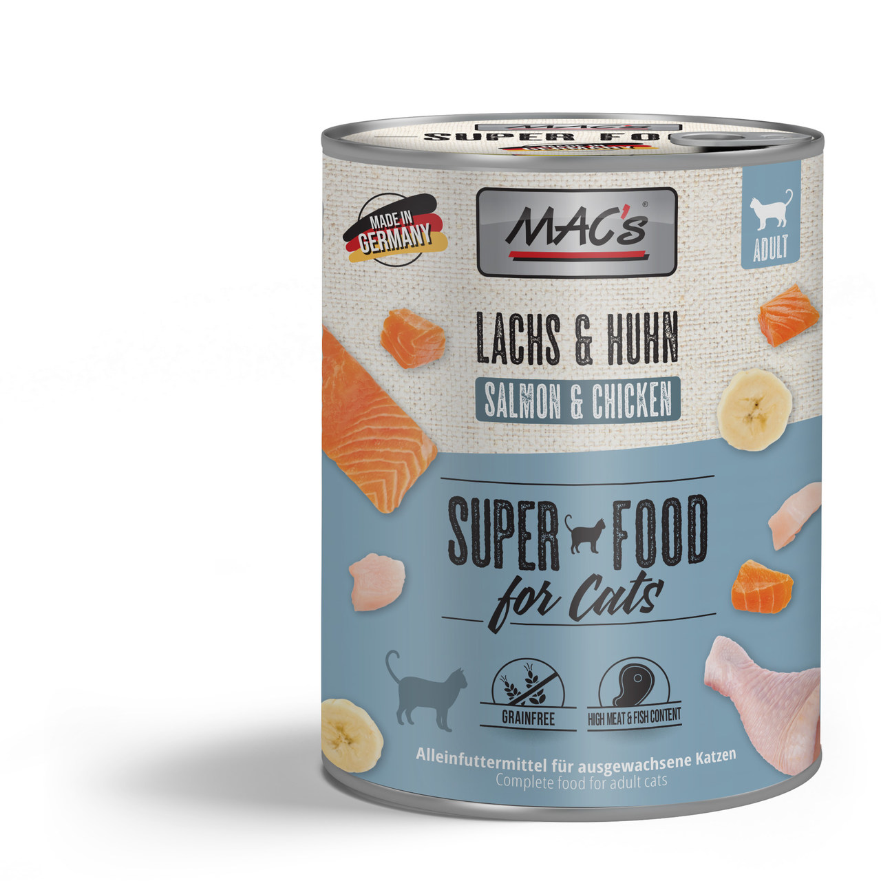 MAC's Cat Lachs & Huhn 800g