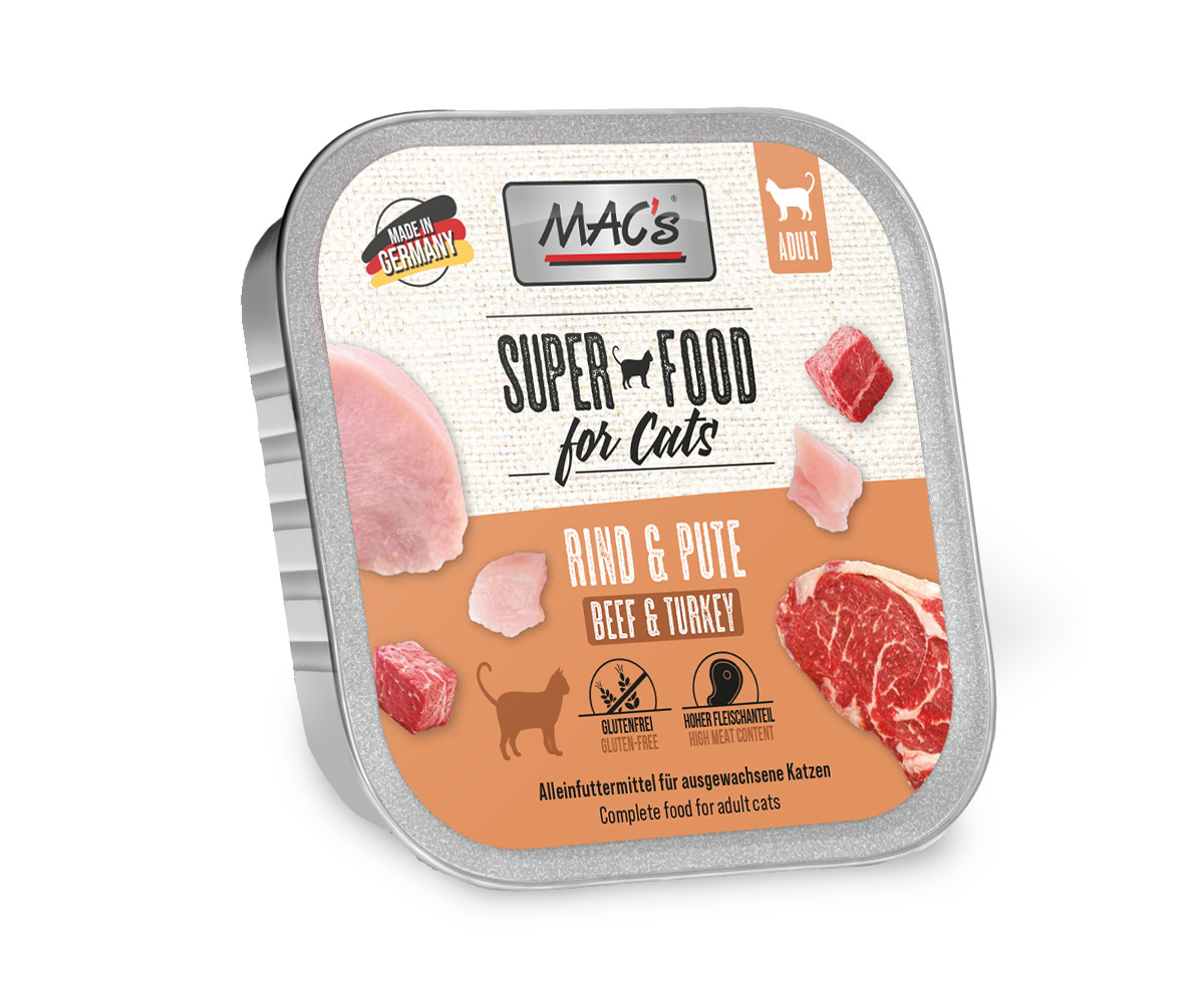 MAC's Cat Schale Rind & Pute 100g