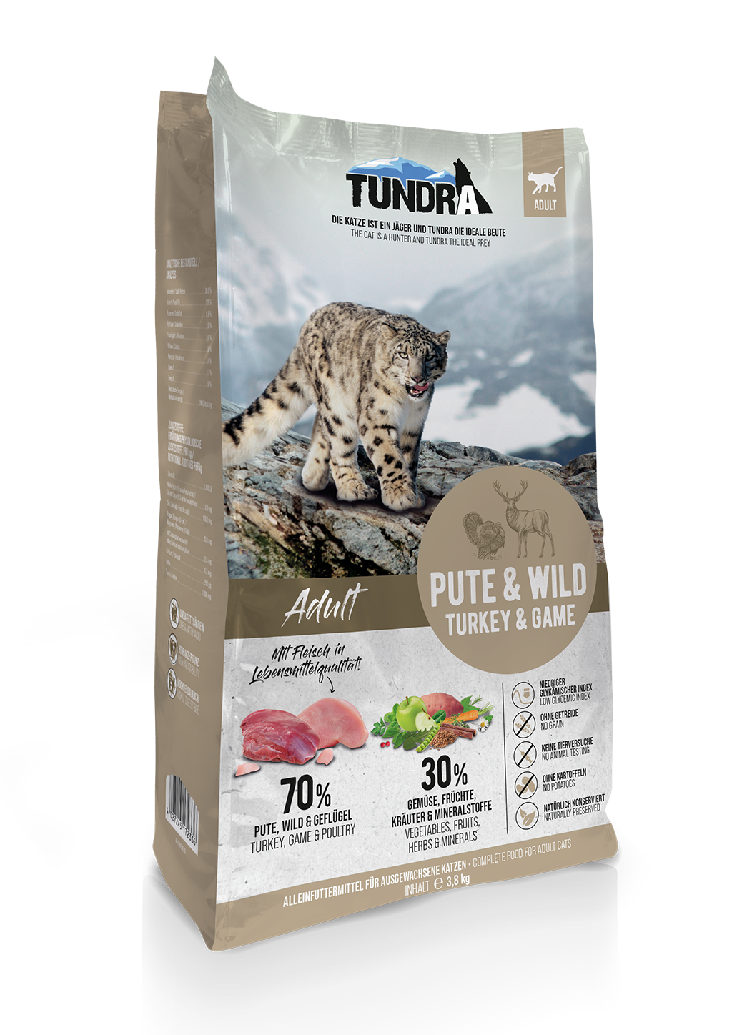 Tundra Cat Pute & Wild 3,8kg