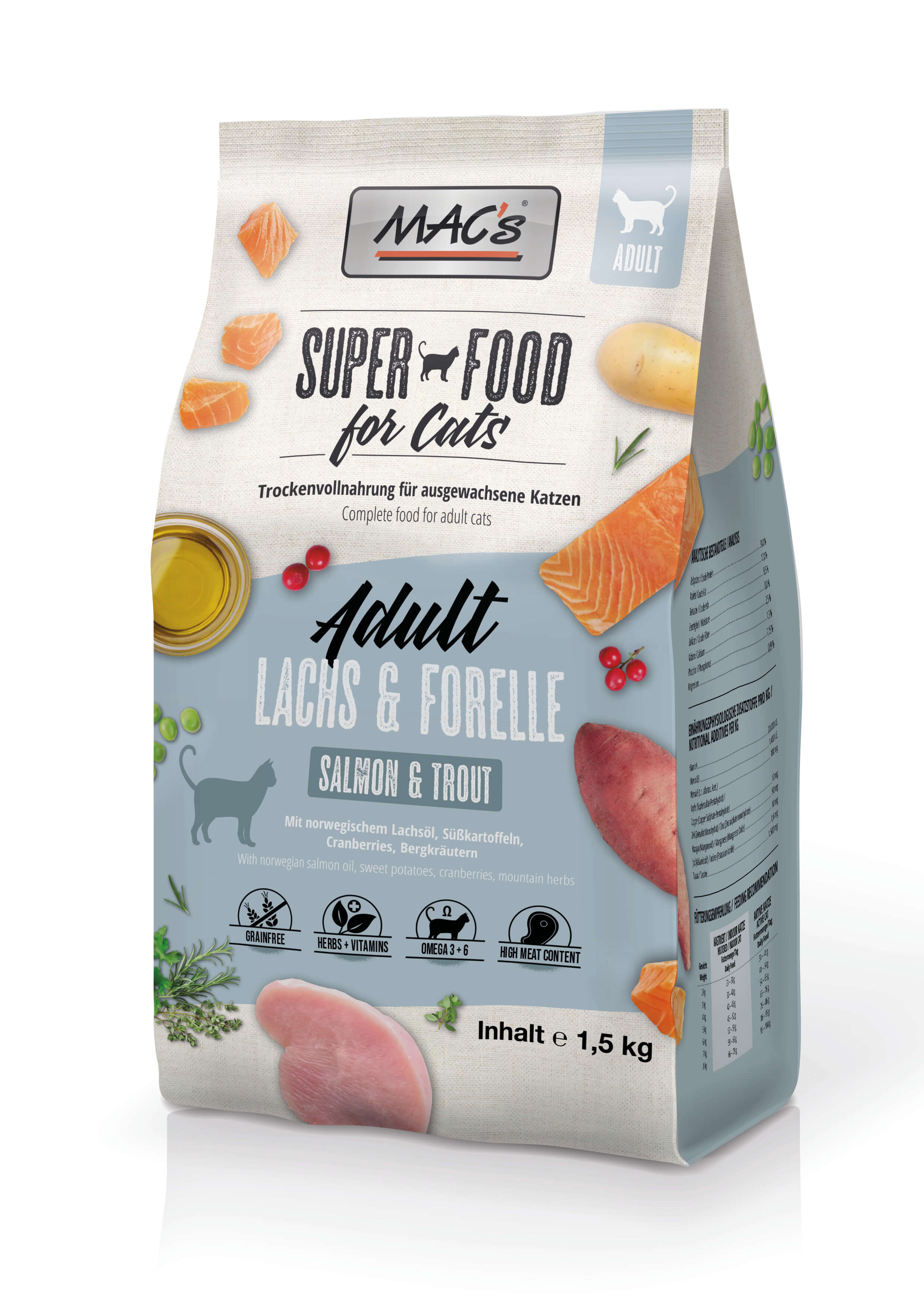 MAC's Cat Lachs & Forelle 1,5kg