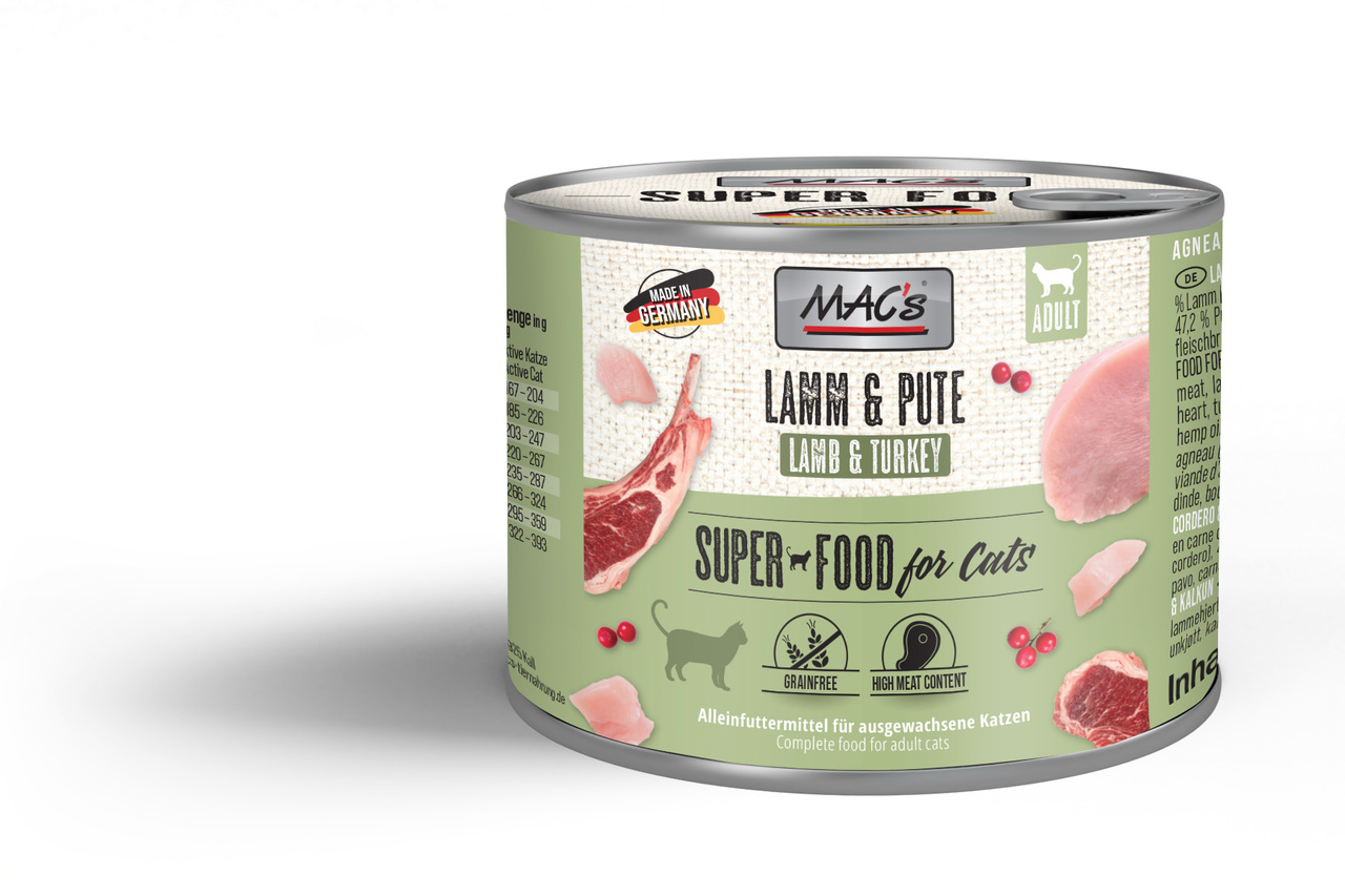 MAC's Cat Lamm & Pute 200g
