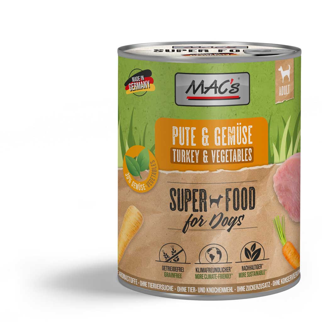 MAC's Dog Pute & Gemüse 800g