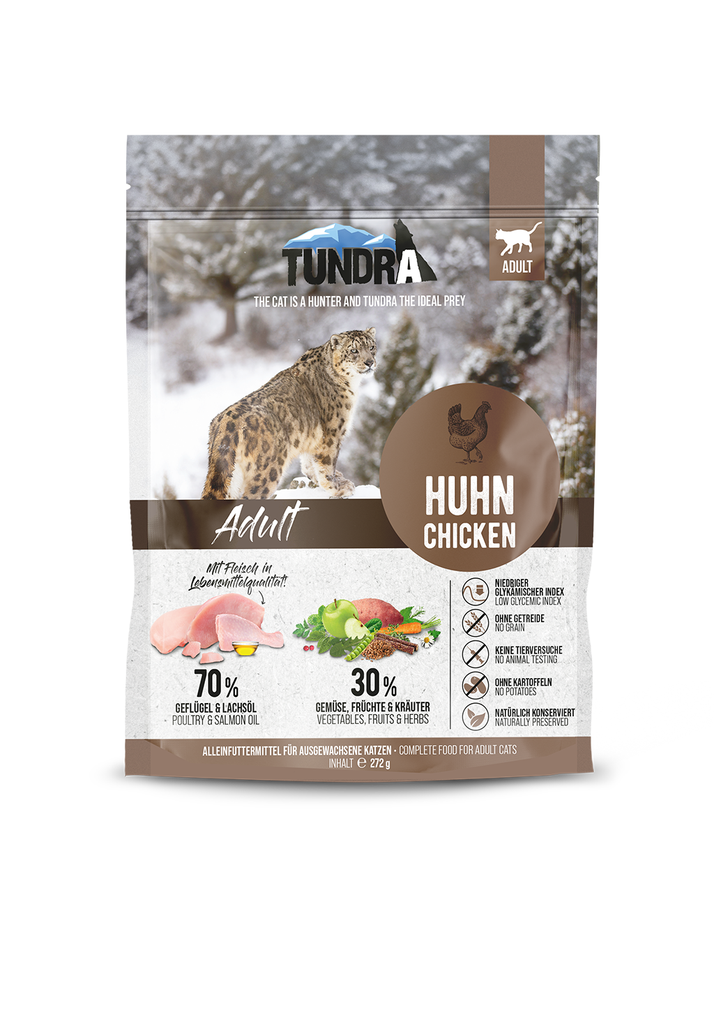 Tundra Cat Huhn 272g