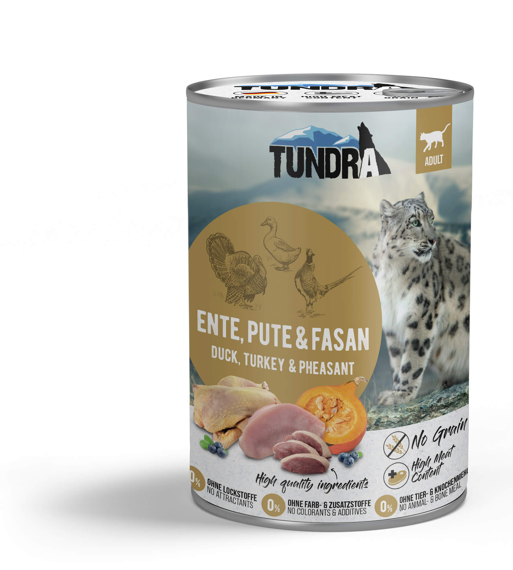 Tundra Cat Ente, Pute & Fasan 400g