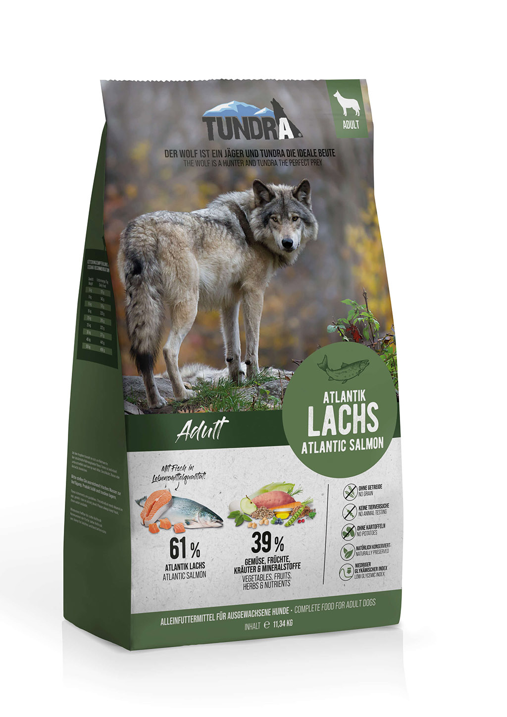 Tundra Dog Atlantik Lachs 11,34kg Tundra Dog Atlantik Lachs 11,34kg