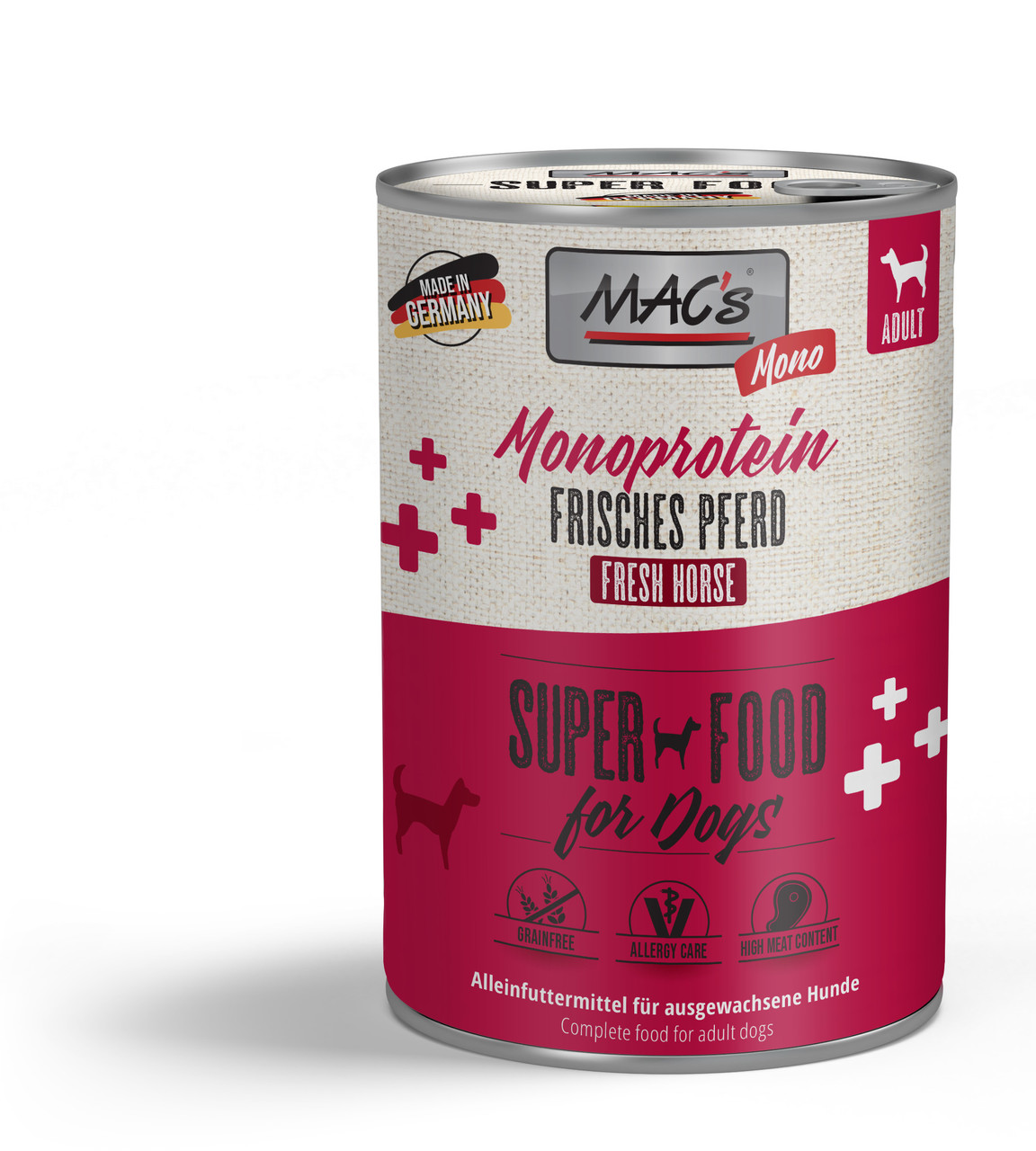 MAC's Dog Mono frisches Pferd 400g