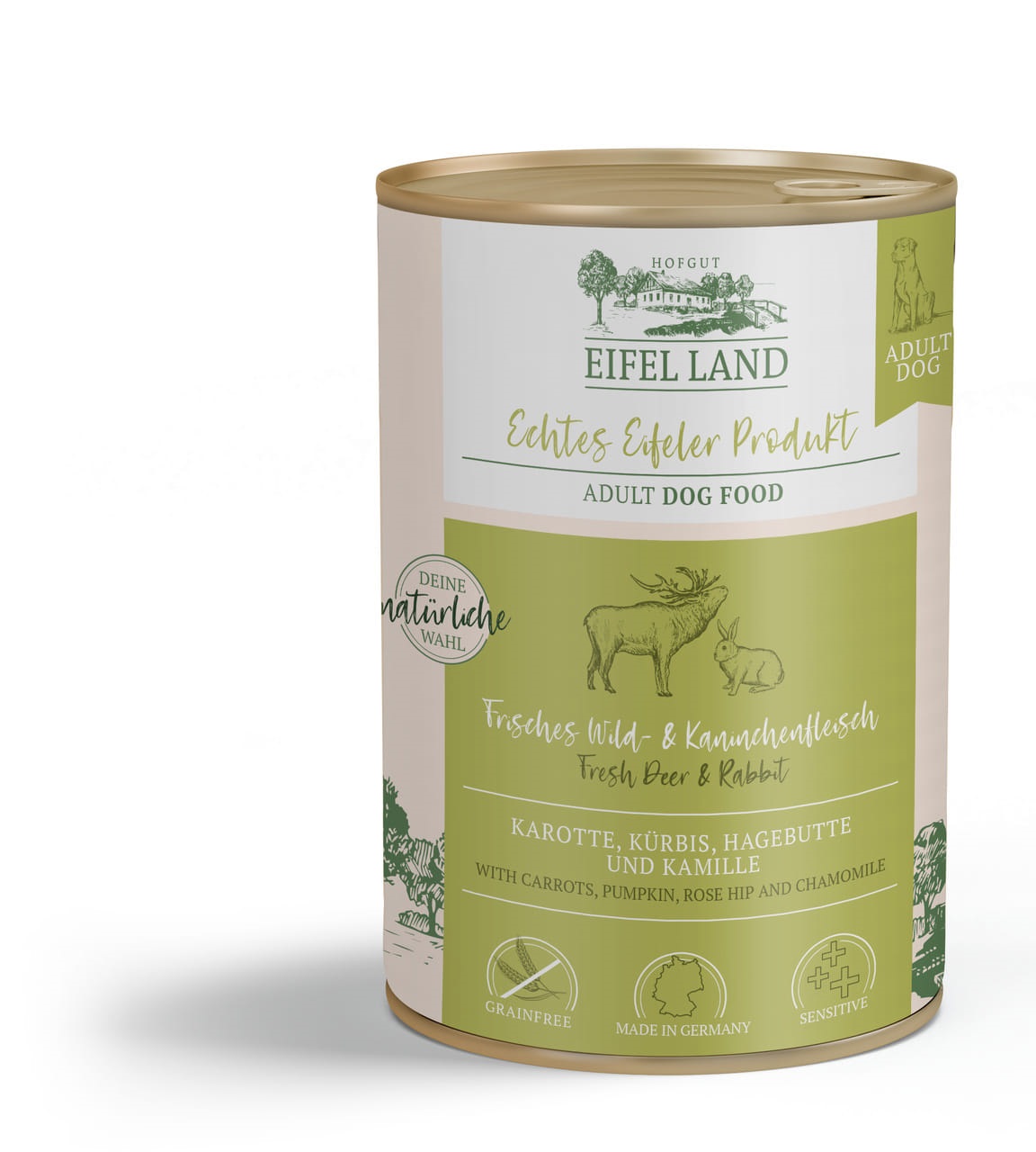 Eifel Land Dog fr. Wild- & Kaninchenfleisch 800g