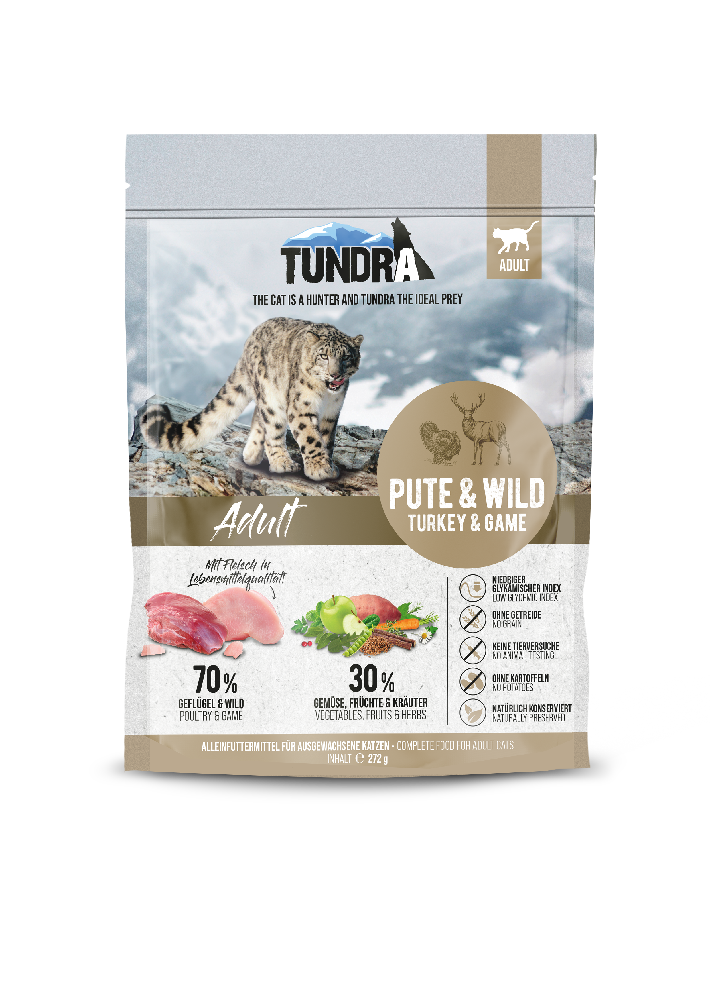 Tundra Cat Pute & Wild 272g