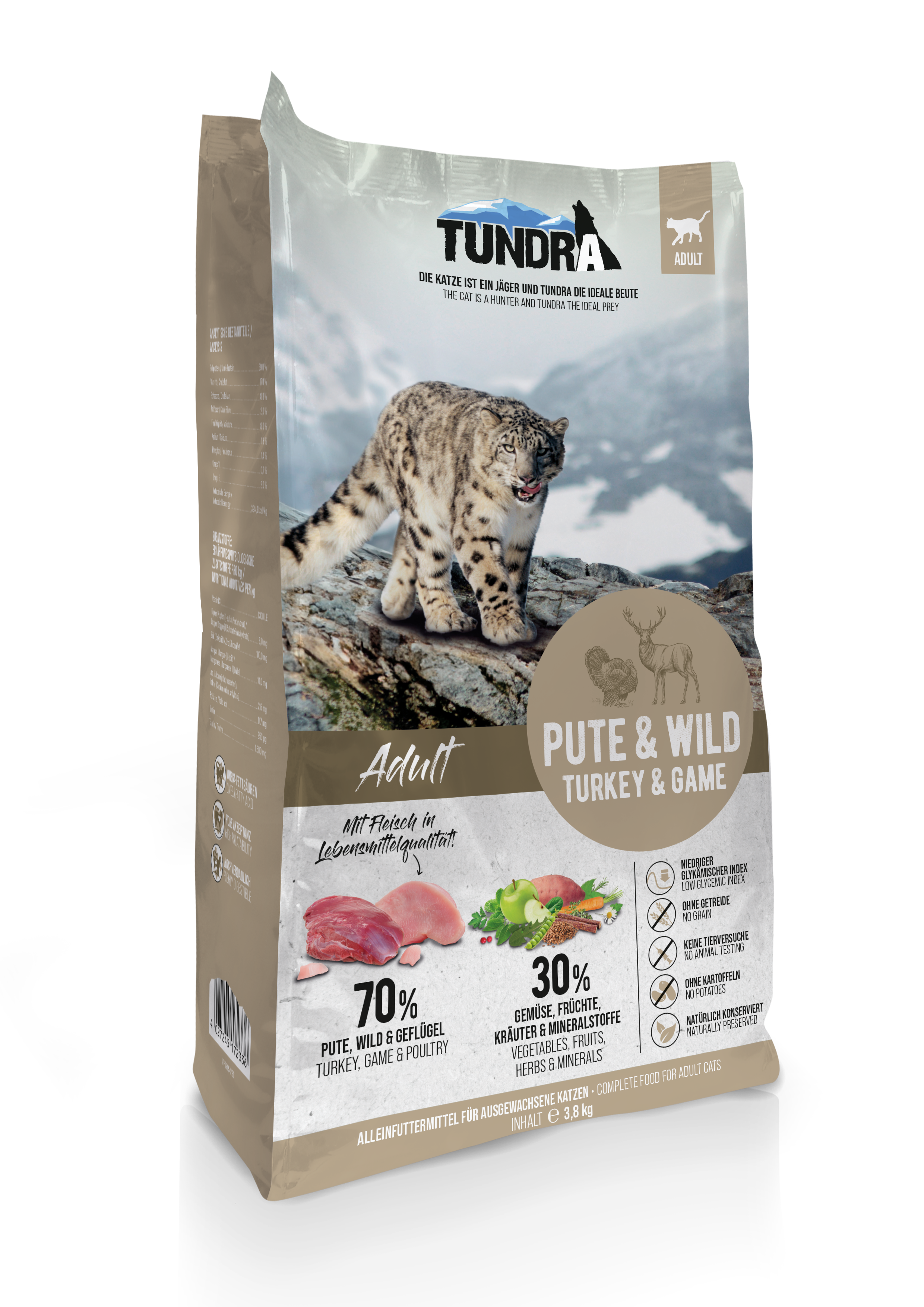 Tundra Cat Pute & Wild 3,8kg