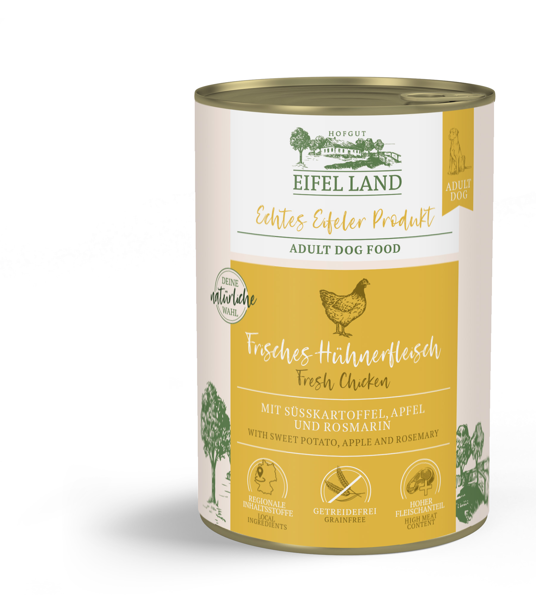 Eifel Land Dog frisches Hühnerfleisch 400g