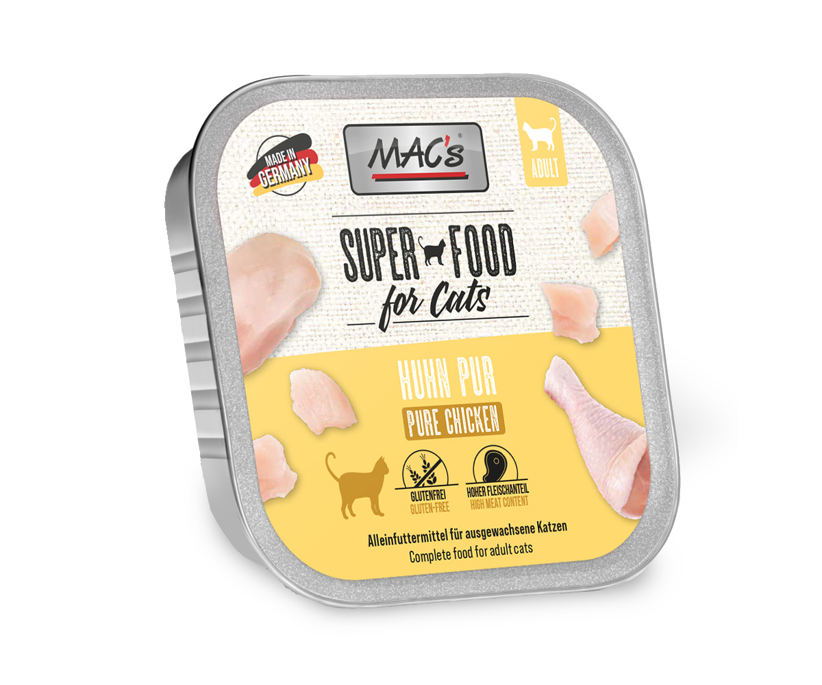 MAC's Cat Schale Huhn Pur 100g