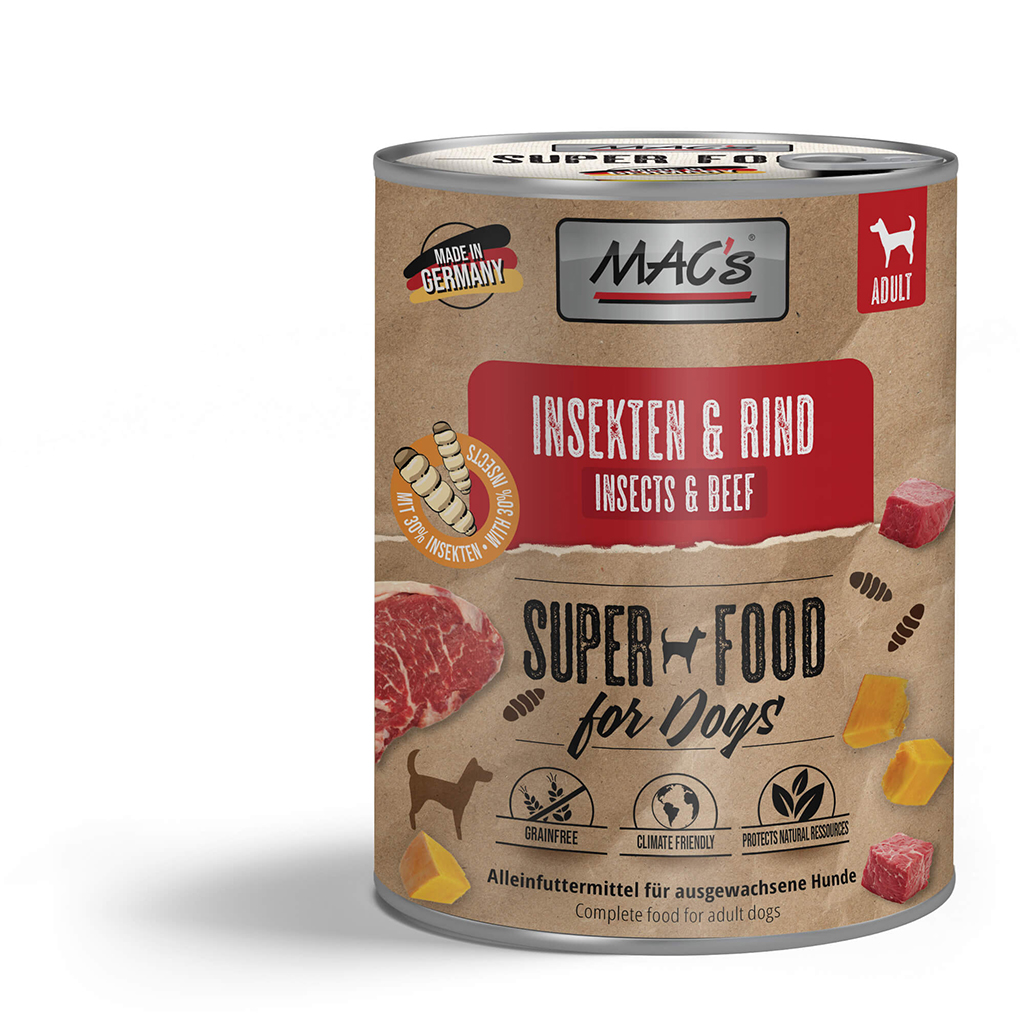 MAC's Dog Insekten & Rind 750g MAC's Dog Insekten & Rind 750g