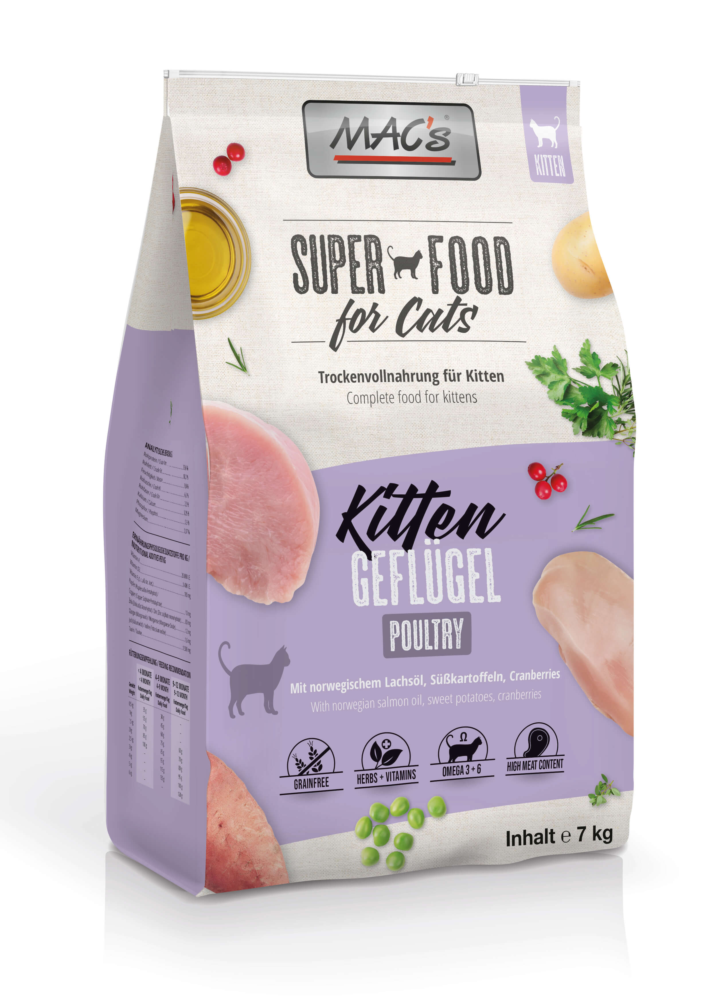 MAC's Cat Kitten Geflügel 7kg