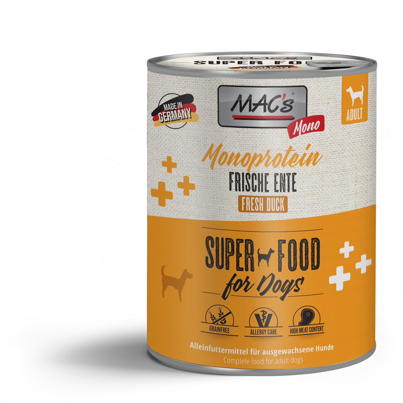 MAC's Dog Mono frische Ente 800g