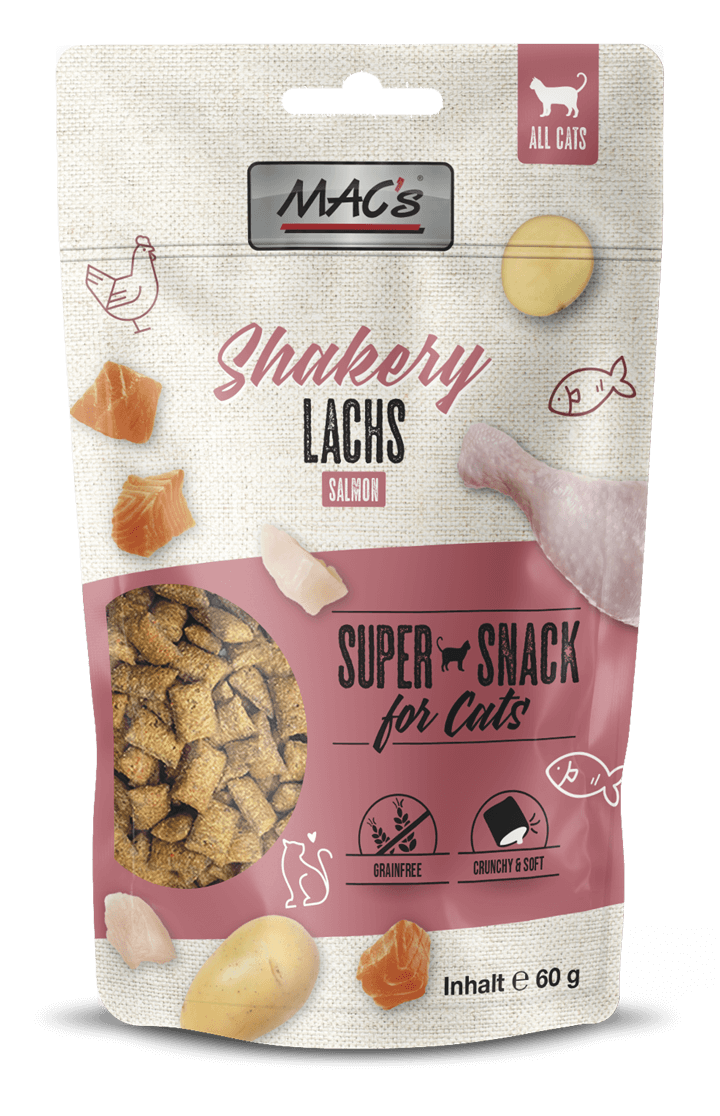 MAC's Cat Shakery Snacks Lachs 60g