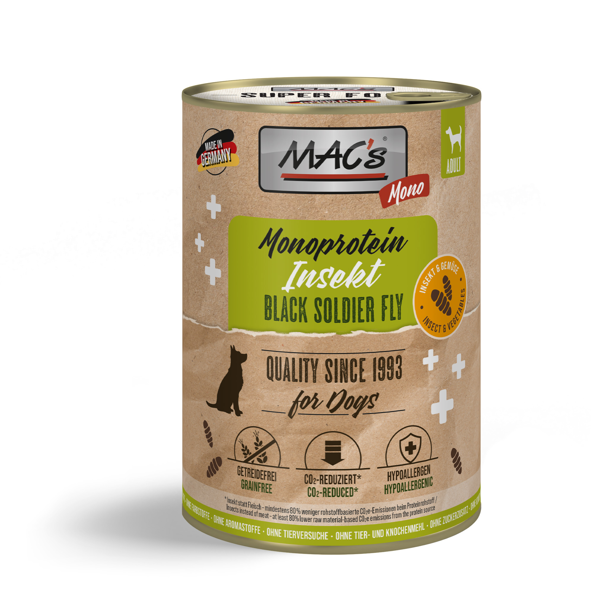 MAC´s Dog Mono Insekt 375g