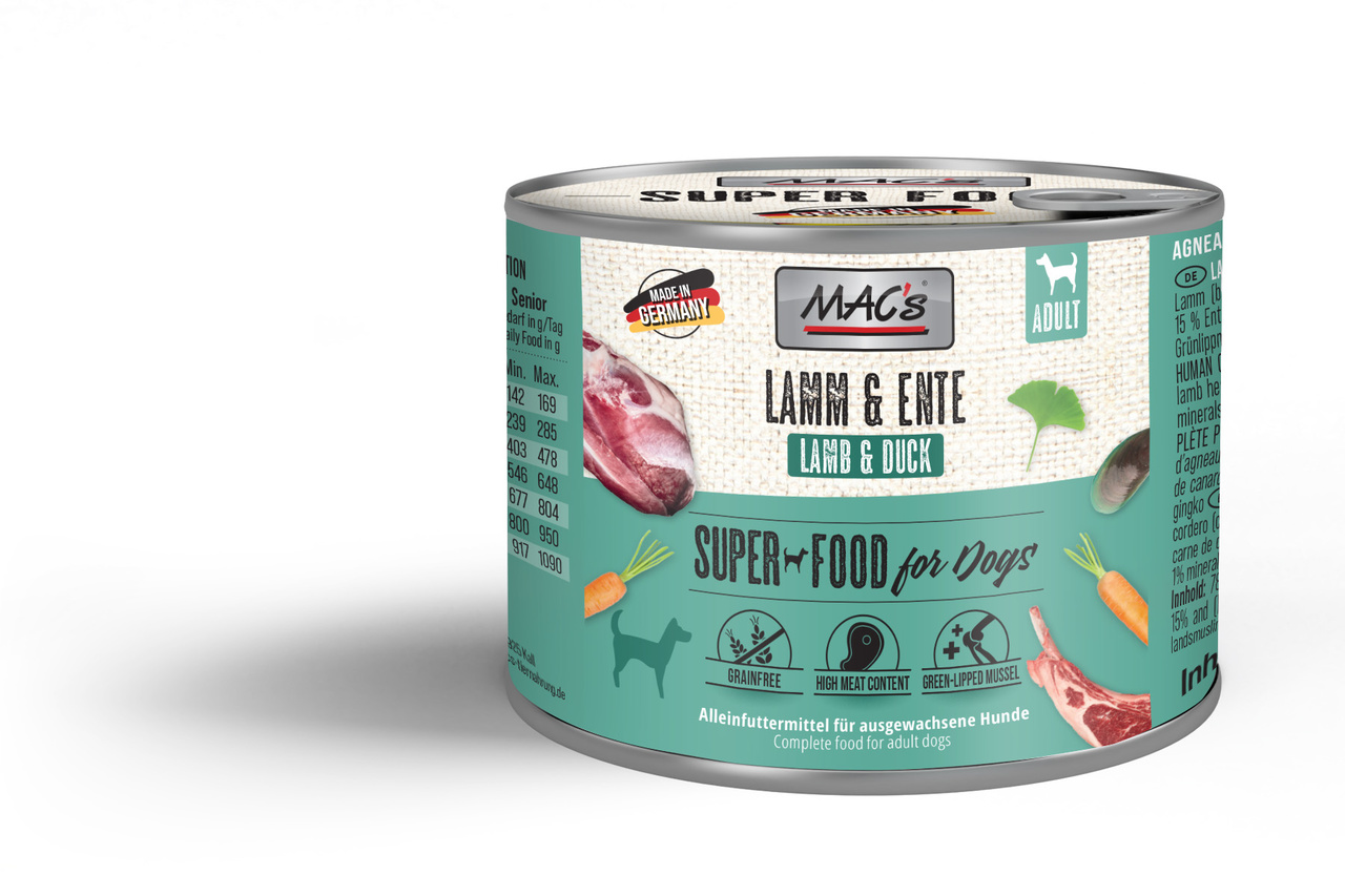 MAC's Dog Lamm & Ente 200g