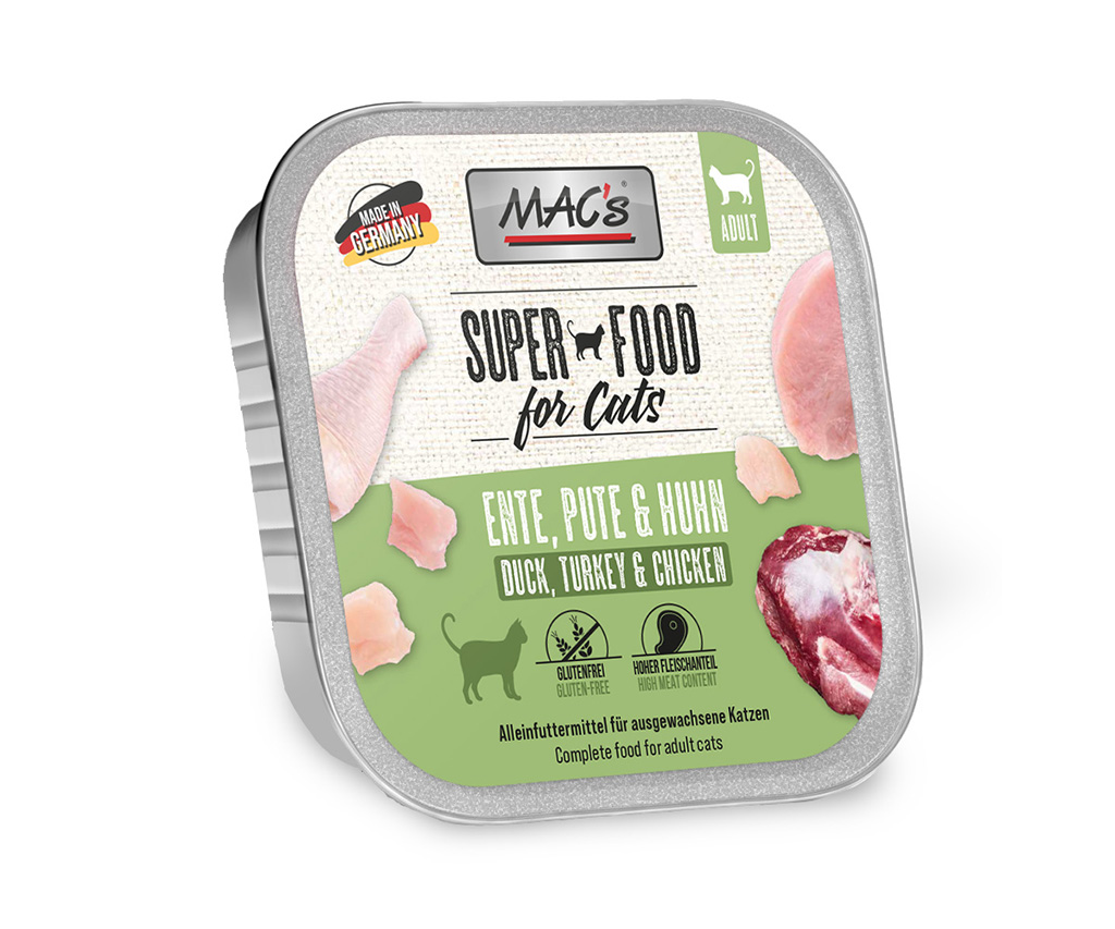MAC's Cat Schale Ente, Pute & Huhn 100g