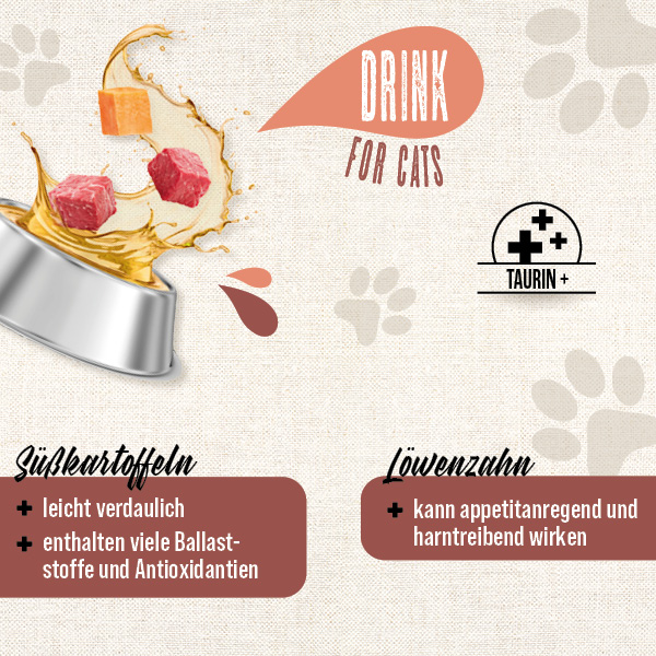 MAC's Cat Paw Power Drink Rind 200g