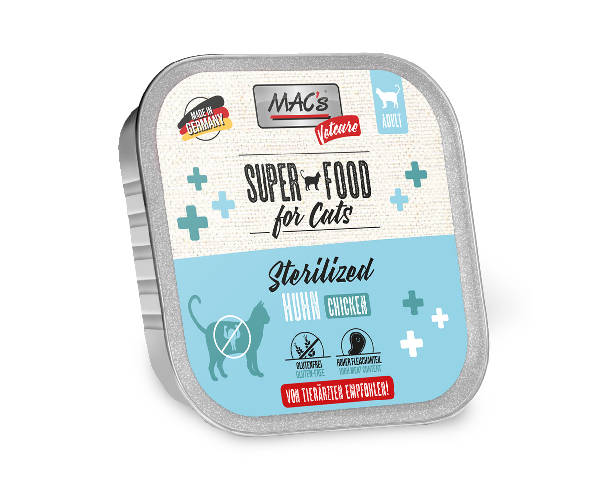 MAC's Cat Vetcare Huhn Sterilized 100g
