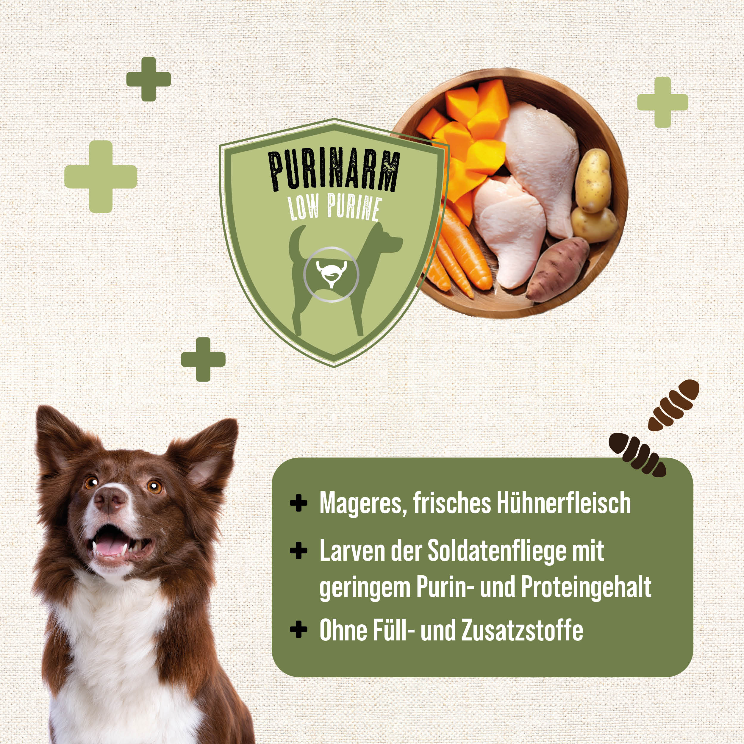 MAC's Dog Vetcare Purinarm Huhn & Insekt 200g