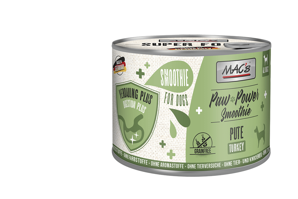 MAC's Dog Paw Power Smoothie Pute 200g