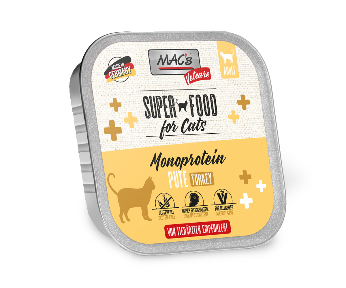 MAC's Cat Vetcare Mono Pute 100g