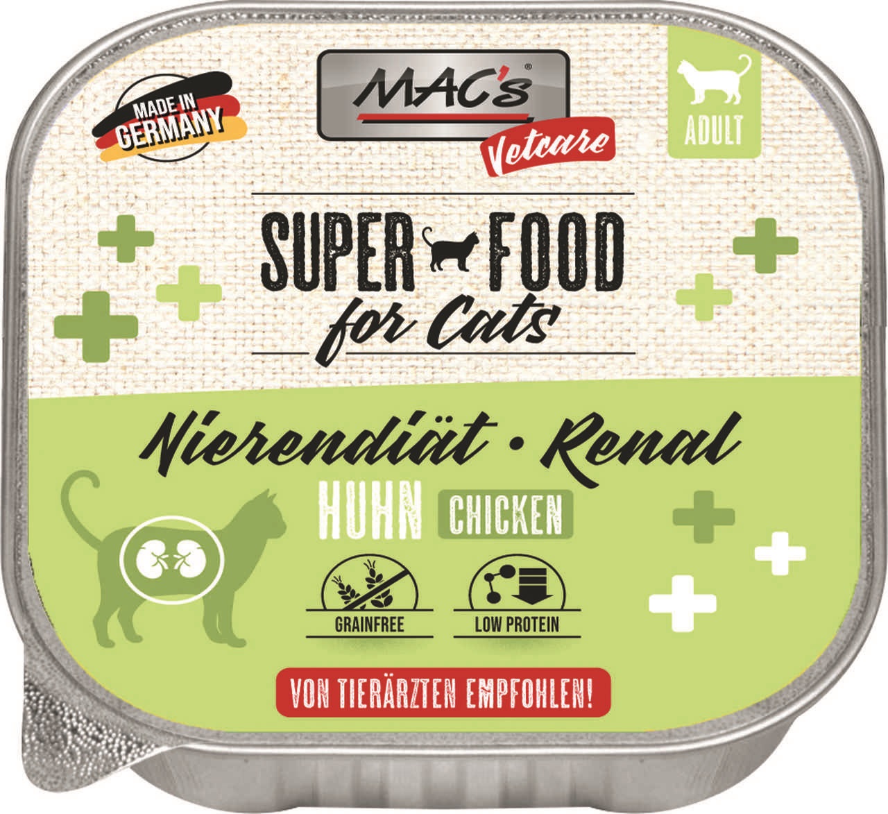 MAC's Cat Vetcare Huhn Nierendiät 100g
