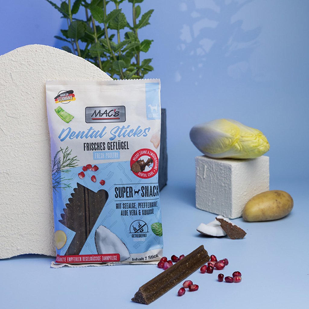 MAC's Dog Dental Sticks Geflügel 180g