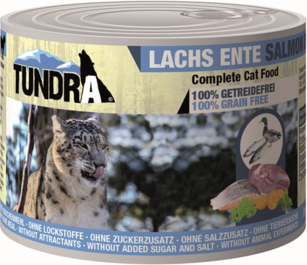 Tundra Cat Lachs & Ente 200g