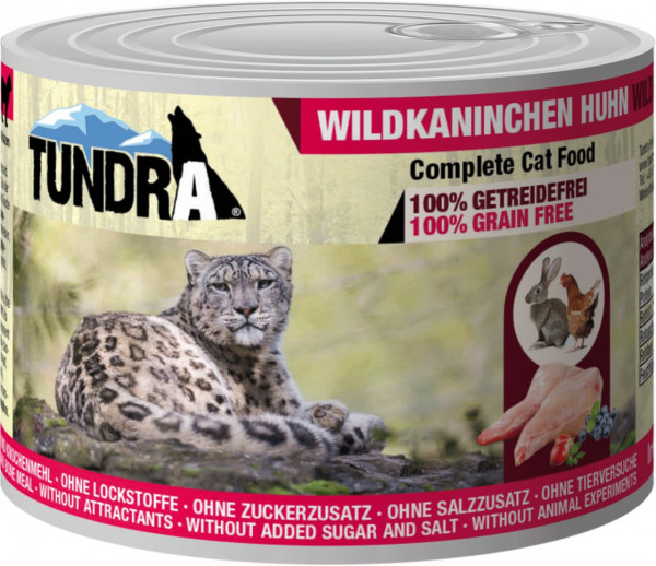 Tundra Cat Wildkaninchen & Huhn 200g