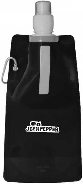 Faltbare Wasserflasche Joe & Pepper