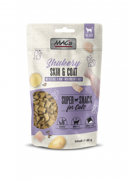 MACs Cat Shakery Snacks Skin & Coat 60g