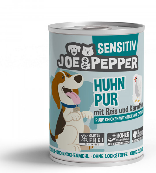 Joe & Pepper Dog Huhn und Reis 400g