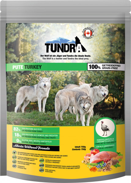 Tundra Dog Pute 750g