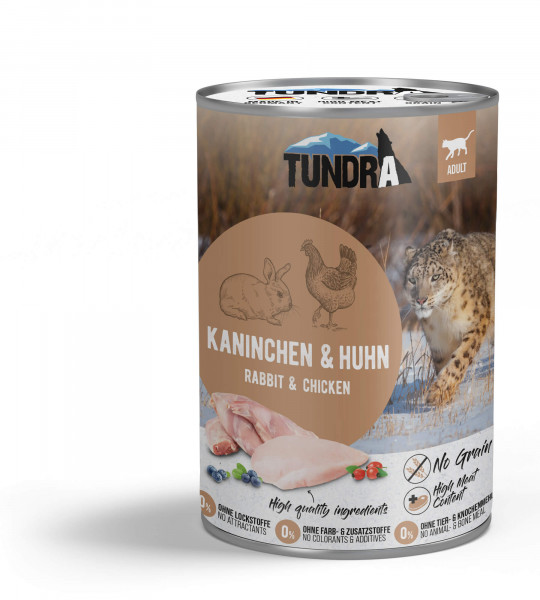 Tundra Cat Kaninchen & Huhn 400g